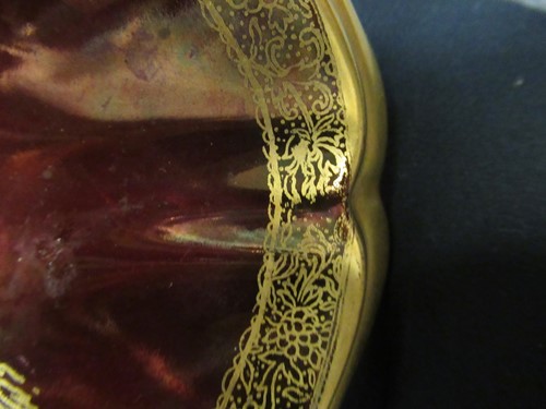 Lot 57 - Carlton Ware Rouge Royale and other gilt...