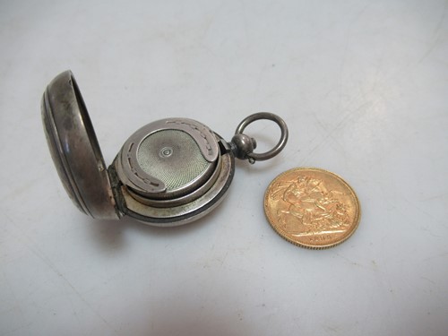Lot 270 - An 1899 gold Sovereign and white metal case