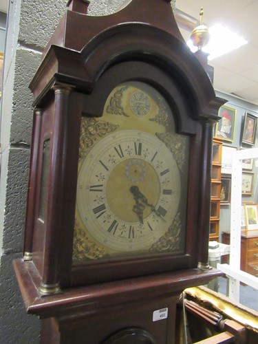 Lot 492 - A reproduction chiming grandmother size...