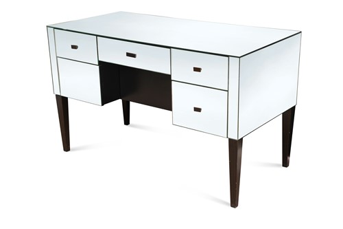 Lot 312 - A contemporary mirrored dressing table