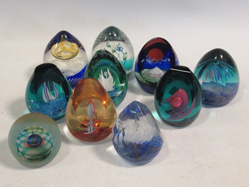 Lot 36 - A collection of Caithness glass paperweights,...