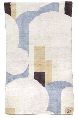 Lot 247 - Betty Joel (1894-1985), a 1930s hand-knotted wool rug