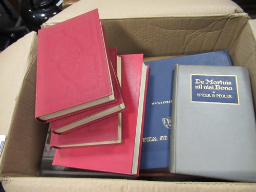 Lot 601 - General books including bound copies of The...