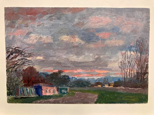 Lot 297 - Jasper Rose UCSC (British 1930-2019) Sunset...