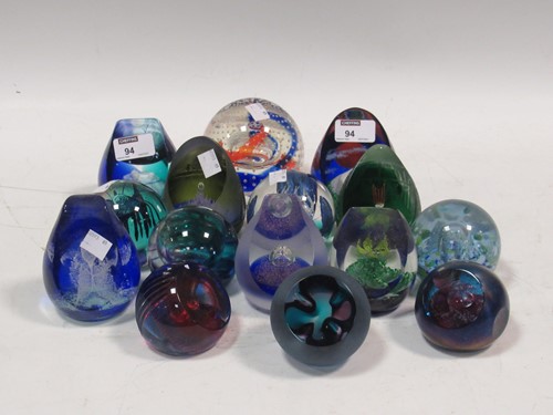 Lot 94 - A collection of Caithness glass paperweights