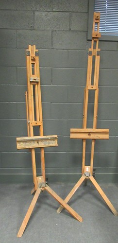 Lot 579 - Two artists easels