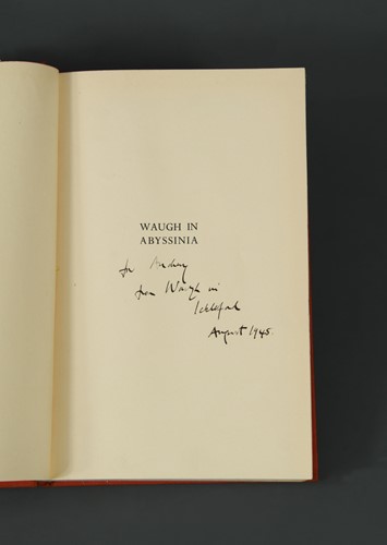Lot 332 - WAUGH (Evelyn) Waugh in Abyssinia, first...