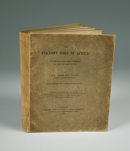 Lot 260 - JAMES (F L) The Unknown Horn of Africa. London...