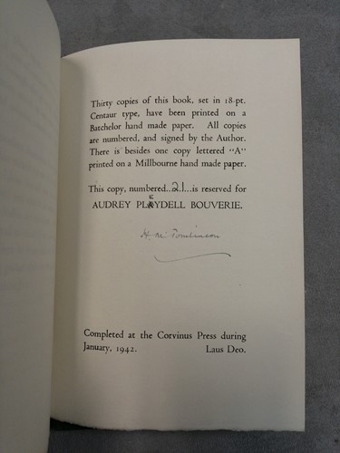 Lot 338 - CORVINUS PRESS. TOMLINSON (H M) Ports of Call,...