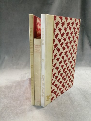 Lot 339 - CORVINUS PRESS. FINDLAY (Richard) Honour, 1936,...
