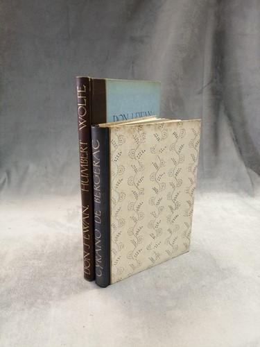 Lot 341 - CORVINUS PRESS. WOLFE (Humbert) Don J. Ewan,...