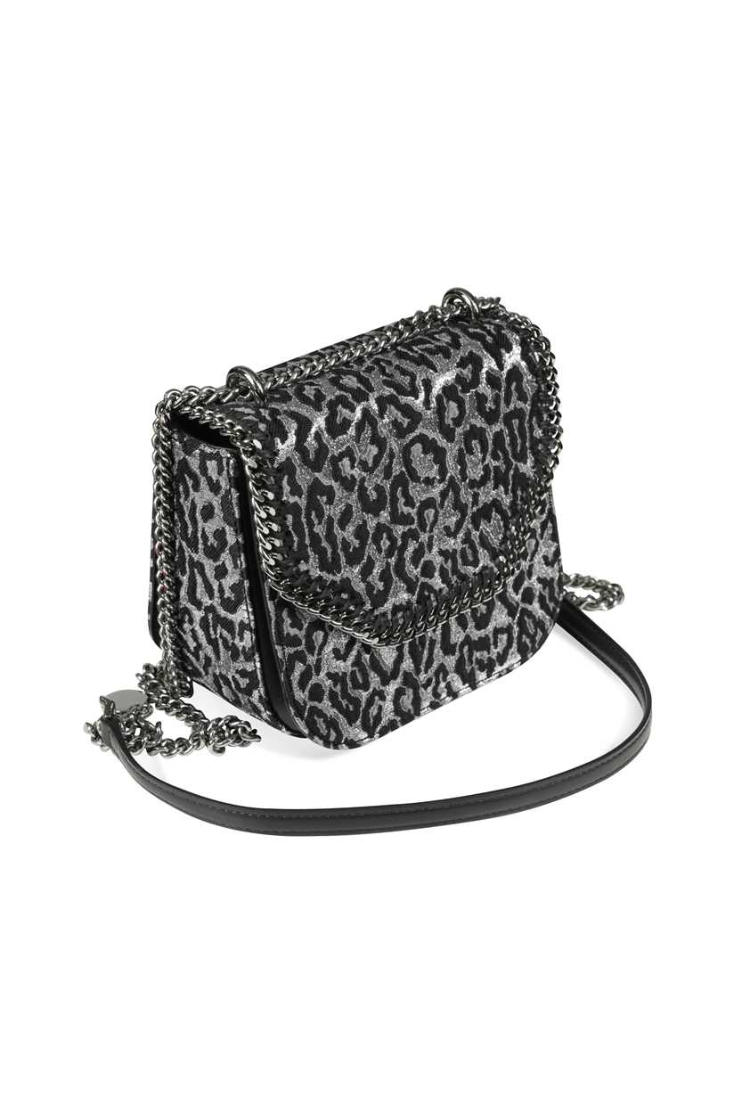 Lot 185 - Stella McCartney, a mini Falabella box leopard print crossbody handbag