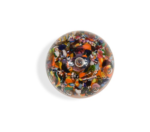 Lot 50 - An early Paul Ysart harlequin paperweight