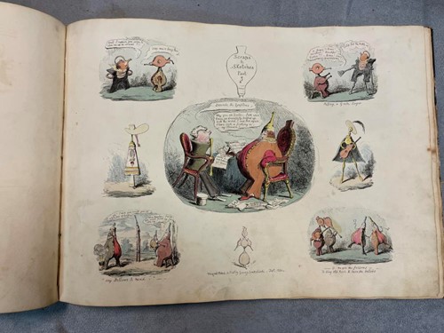 Lot 199 - CRUIKSHANK. Scraps and Sketches, 1828-32, 23...