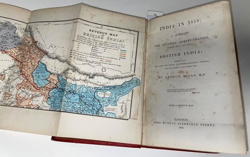 Lot 261 - MILLS (Arthur) India in 1858. London: John...
