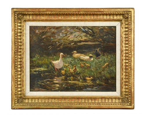 Lot 110 - Willem Maris (Dutch, 1844-1910)