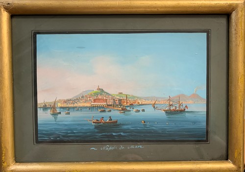 Lot 255 - Neapolitan School, circa 1900, Napoli da Mare...