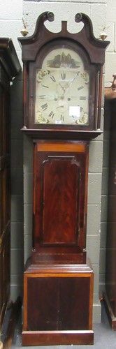 Lot 537 - A 19th Century Scottish mahogany and inlaid...