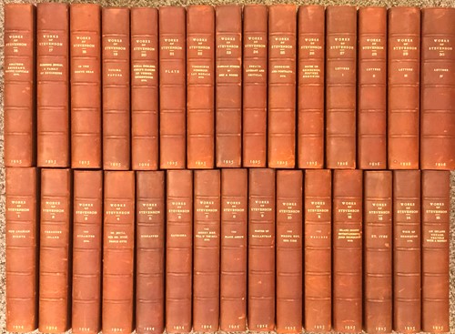 Lot 346 - STEVENSON (Robert Louis) The Works. London:...