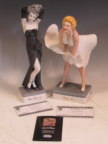 Lot 25 - Algora, two limited edition figures with...