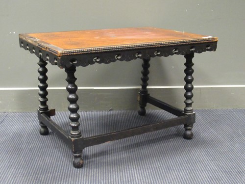 Lot 476 - A Moorish style occasional table, the...