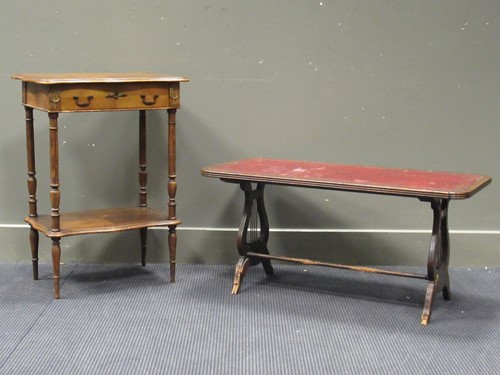 Lot 520 - An early 20th century French walnut ocasional...