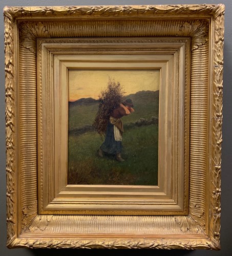 Lot 222 - David Bates (1840-1921) Returning from the...