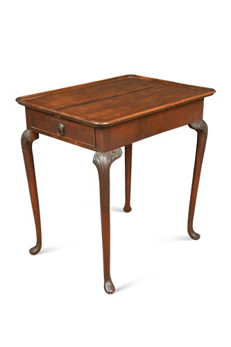 Lot 262 - An early George III mahogany silver table