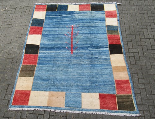Lot 598 - A contemporary Gabbeh carpet 295 x 228cm