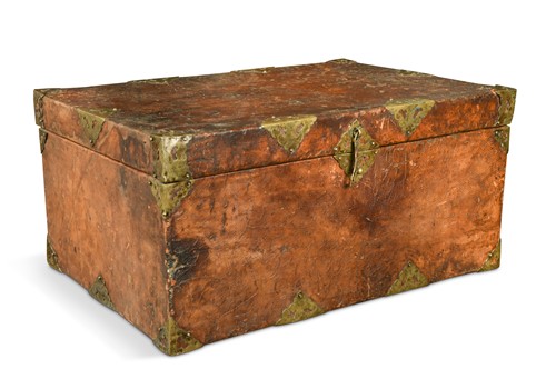 Lot 352 - A Tibetan travelling box, 19th century
