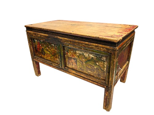 Lot 224 - A Tibetan Lama's table, 19th century