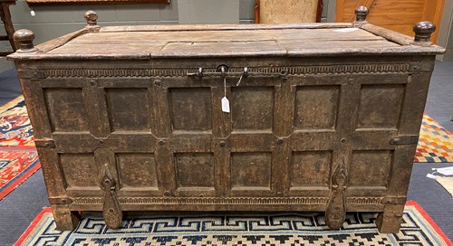 Lot 355 - A wooden grain store, North West Nepal, late 17th century