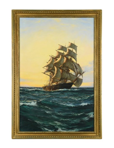 Lot 56 - Montague Dawson, RSMA (British, 1895-1973)