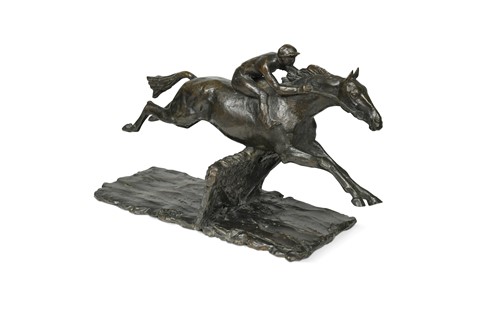 Lot 439 - John Rattenbury Skeaping RA (British, 1901-1980), Over the Hurdle