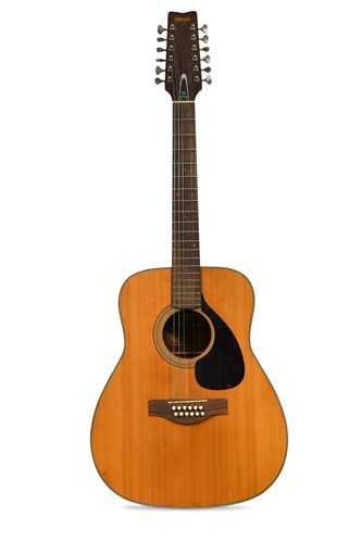 Lot 197 - Roger 'Syd' Barrett's Yamaha FG-230 Acoustic 12-string guitar, serial No. 1090448