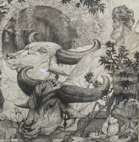 Lot 398 - Edward Julius Detmold (1883-1957) At the Edge...