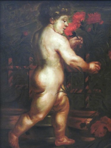 Lot 390 - Manner of Rubens, Putti, oil on canvas, 65.5 x...