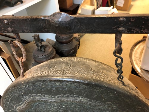 Lot 113 - A Brunei bronze Dragon Gong, 19th century