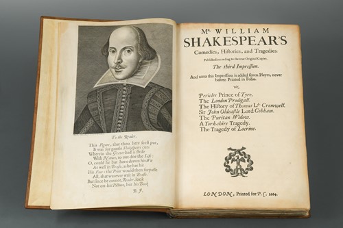 Lot 126 - SHAKESPEARE (William) Third Folio. [Comedies,...