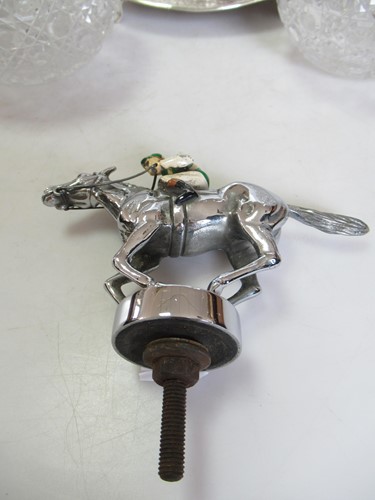 Lot 225 - Jockey car mascot