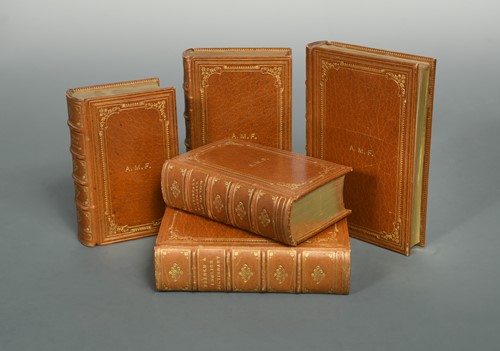 Lot 352 - Fine bindings signed Cartier Ltd. Miniature...
