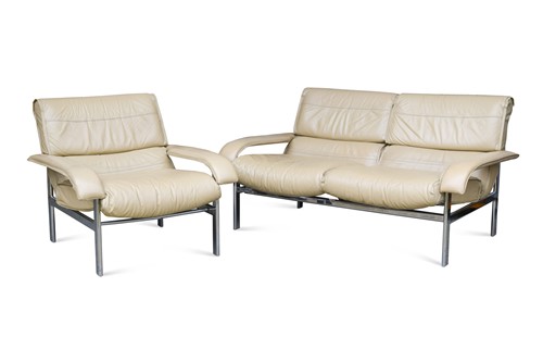 Lot 302 - Pieff, a Gamma range three-piece suite, 1970s