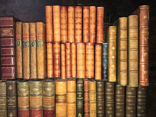Lot 204 - Bindings including miniature books....