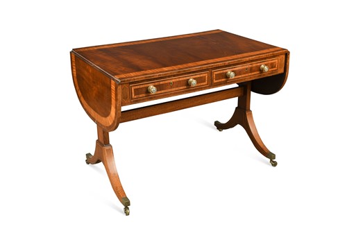 Lot 344 - A Regency mahogany sofa table
