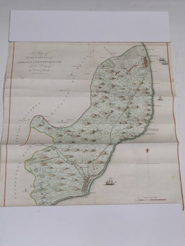 Lot 423 - A map of The Hundreds of Cornilo & Bewsborough...