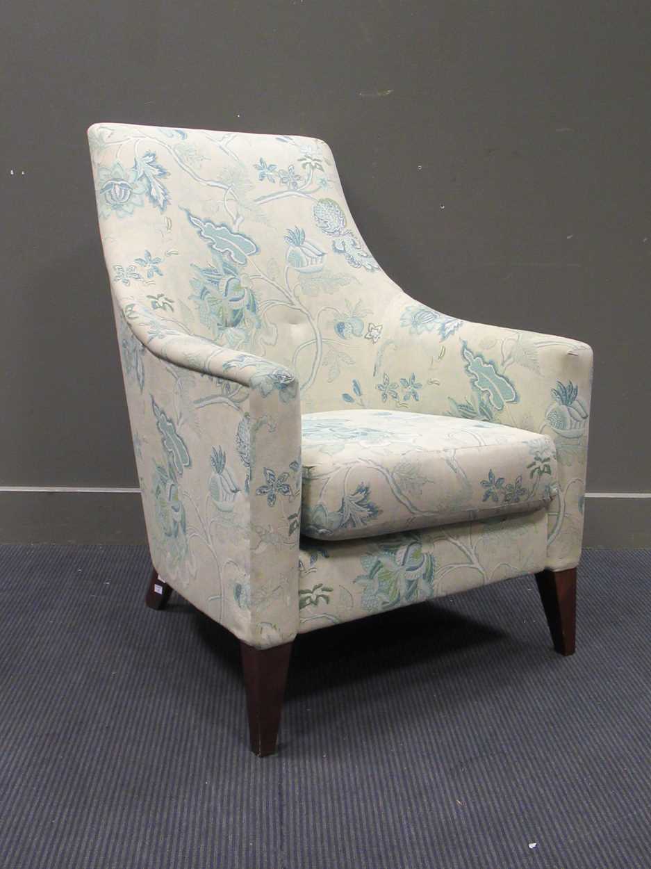 Lot 441 - A Wesley-Barrell armchair on square tapered legs