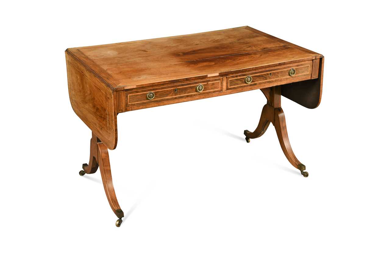 Lot 291 - A Regency rosewood sofa table