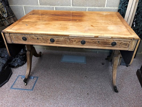 Lot 291 - A Regency rosewood sofa table