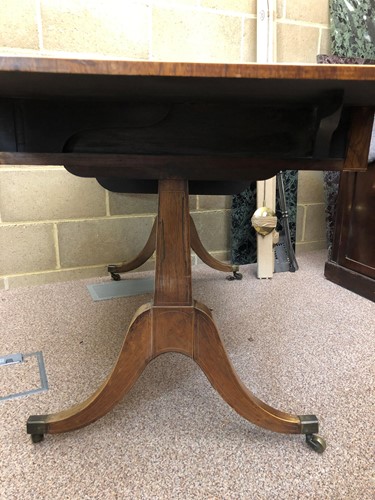 Lot 291 - A Regency rosewood sofa table