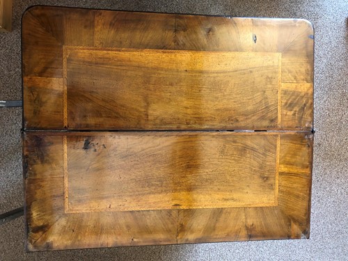 Lot 300 - A walnut bachelor’s chest, 18th century and later